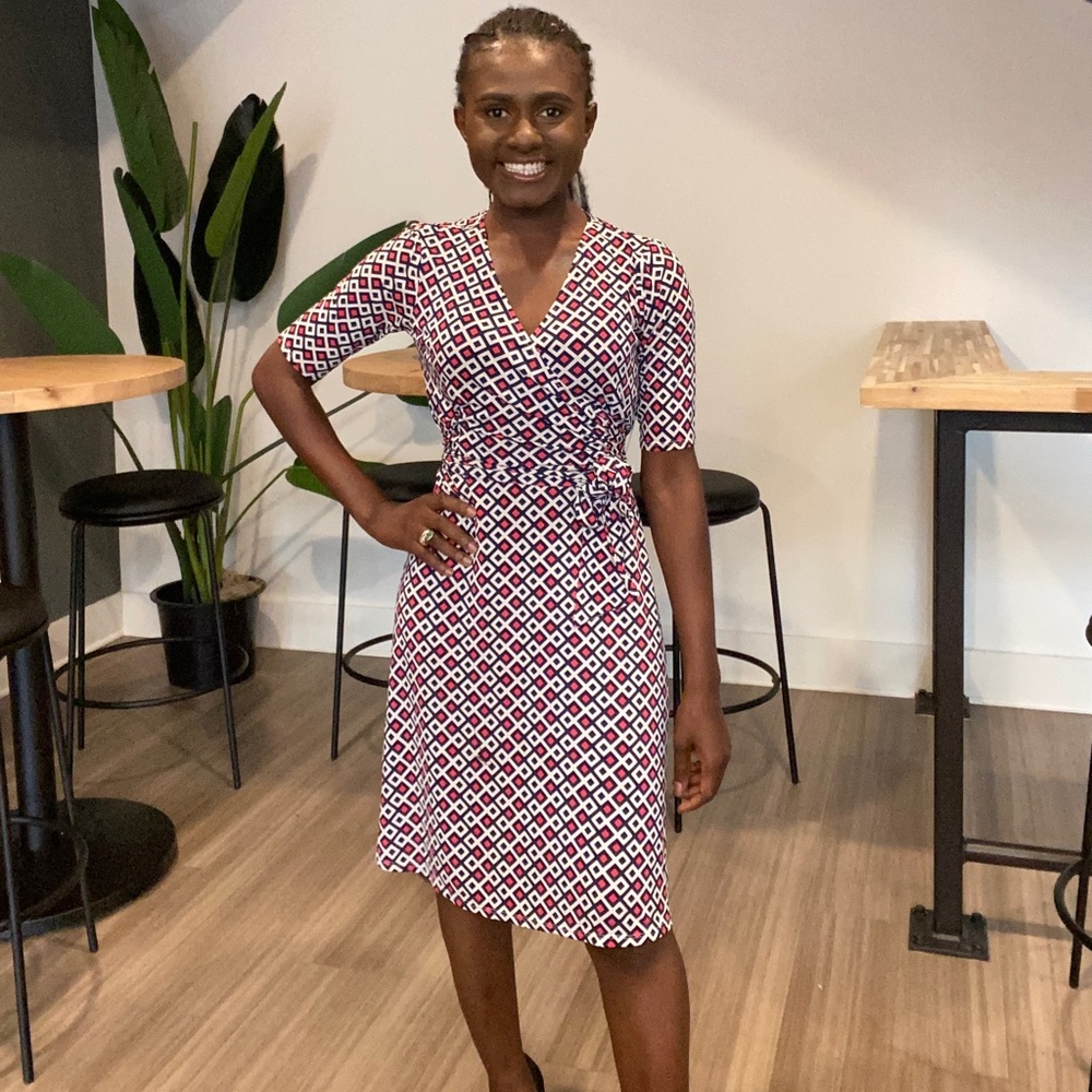 V-Neck wrap dress